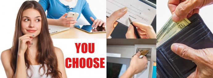 your choice