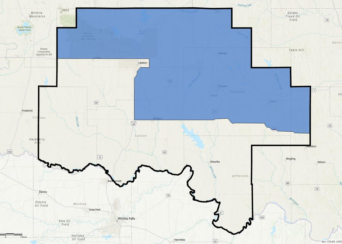 proposed map